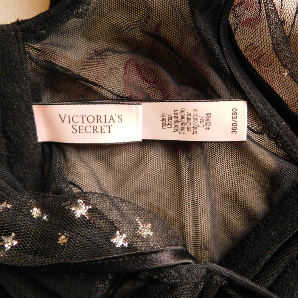 Sparkly Mesh Ruffle Corset Bra - Picture 4 of 5